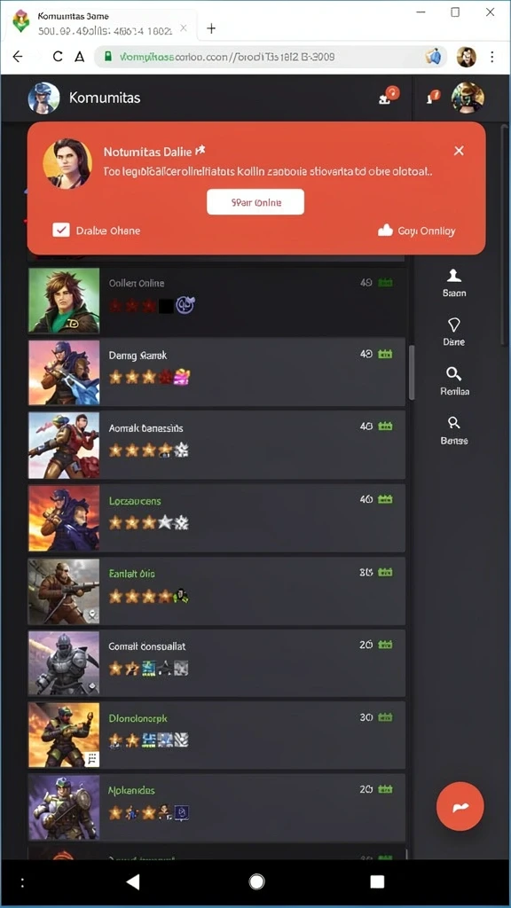 Galeri pratinjau visual belatoto build APK resmi terbaru
